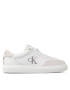 Calvin Klein Jeans Сникърси Casual Cupsole Laceup Low Mono YM0YM00496 Бял - Pepit.bg