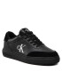 Calvin Klein Jeans Сникърси Casual Cupsole Laceup Low Mono YM0YM00496 Черен - Pepit.bg