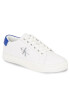 Calvin Klein Jeans Сникърси Classic Cupsole Laceup Low Lth YM0YM00491 Бял - Pepit.bg