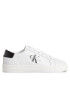 Calvin Klein Jeans Сникърси Classic Cupsole Laceup Lth Wn YW0YW01269 Бял - Pepit.bg