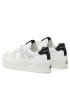 Calvin Klein Jeans Сникърси Cupsole Flatform Mix Lth Wn YW0YW01227 Бял - Pepit.bg