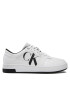 Calvin Klein Jeans Сникърси Cupsole Laceup Basket Low Poly YM0YM00428 Бял - Pepit.bg