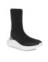 Calvin Klein Jeans Сникърси Eva Runner Sock Knit Wn YW0YW01204 Черен - Pepit.bg