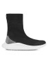 Calvin Klein Jeans Сникърси Eva Runner Sock Knit Wn YW0YW01204 Черен - Pepit.bg