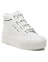 Calvin Klein Jeans Сникърси Flatform Mid Branded Laces YW0YW00869 Бял - Pepit.bg