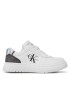 Calvin Klein Jeans Сникърси Low Cut Lace-Up Sneaker V3A9-80471-1439 Бял - Pepit.bg