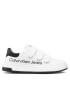 Calvin Klein Jeans Сникърси Low Cut Lace-Up Sneaker V3X9-80335-1355 S Бял - Pepit.bg