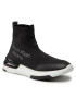 Calvin Klein Jeans Сникърси New Sporty Runner Comfair Sock YM0YM00388 Черен - Pepit.bg