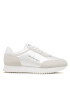 Calvin Klein Jeans Сникърси Retro Runner Low Laceup Ny Pearl YW0YW01056 Бял - Pepit.bg