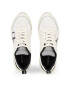 Calvin Klein Jeans Сникърси Retro Tennis Laceup Mesh YM0YM00785 Бял - Pepit.bg