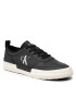 Calvin Klein Jeans Сникърси Skater Vulcanized Laceup Rcotton YM0YM00414 Черен - Pepit.bg