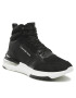 Calvin Klein Jeans Сникърси Sporty Runner Comfair Mid Nu W YM0YM00518 Черен - Pepit.bg