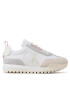 Calvin Klein Jeans Сникърси Toothy Runner Laceup Mix Pearl YW0YW01100 Бял - Pepit.bg