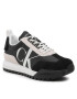 Calvin Klein Jeans Сникърси Toothy Runner Laceup Mix Pearl YW0YW01100 Черен - Pepit.bg