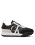 Calvin Klein Jeans Сникърси Toothy Runner Laceup Mix Pearl YW0YW01100 Черен - Pepit.bg