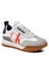 Calvin Klein Jeans Сникърси Toothy Runner Laceup R-Poly YM0YM00417 Бял - Pepit.bg