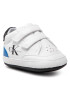 Calvin Klein Jeans Сникърси Velcro Shoe V0B4-80321-1433 Бял - Pepit.bg