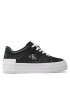 Calvin Klein Jeans Сникърси Vulc Flatform Bold Fluo Contr YW0YW00904 Черен - Pepit.bg