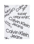 Calvin Klein Jeans Спортни шорти Logo IB0IB01179 Бял Relaxed Fit - Pepit.bg