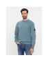 Calvin Klein Jeans Суитшърт Badge Crew Neck J30J323426 Тъмносин Regular Fit - Pepit.bg