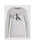 Calvin Klein Jeans Суитшърт Core Monogram Logo J20J207877 Сив Relaxed Fit - Pepit.bg