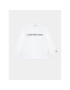 Calvin Klein Jeans Суитшърт IU0IU00581 M Бял Regular Fit - Pepit.bg