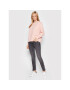 Calvin Klein Jeans Суитшърт J20J218982 Розов Relaxed Fit - Pepit.bg