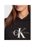 Calvin Klein Jeans Суитшърт J20J220427 Черен Oversize - Pepit.bg