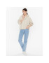 Calvin Klein Jeans Суитшърт J20J220701 Бежов Relaxed Fit - Pepit.bg