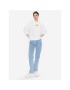 Calvin Klein Jeans Суитшърт J20J220701 Бял Relaxed Fit - Pepit.bg