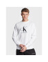 Calvin Klein Jeans Суитшърт J30J323298 Бял Regular Fit - Pepit.bg