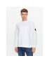 Calvin Klein Jeans Суитшърт J30J323426 Бял Regular Fit - Pepit.bg