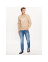 Calvin Klein Jeans Суитшърт J30J324210 Бежов Regular Fit - Pepit.bg