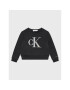 Calvin Klein Jeans Суитшърт Metallic Monogram IG0IG01761 Черен Relaxed Fit - Pepit.bg