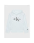 Calvin Klein Jeans Суитшърт Monogram IU0IU00337 Бял Regular Fit - Pepit.bg