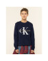 Calvin Klein Jeans Суитшърт Monogram Logo IU0IU00069 Тъмносин Regular Fit - Pepit.bg