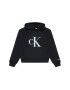 Calvin Klein Jeans Суитшърт Monogran Applique Hoodie IG0IG00987 Черен Regular Fit - Pepit.bg