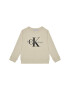 Calvin Klein Jeans Суитшърт Unisex Monogram Logo IU0IU00069 Бежов Regular Fit - Pepit.bg