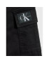 Calvin Klein Jeans Текстилни панталони Cargo IB0IB01341 Черен Regular Fit - Pepit.bg