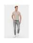 Calvin Klein Jeans Тениска с яка и копчета J30J315603 Бежов Slim Fit - Pepit.bg