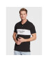 Calvin Klein Jeans Тениска с яка и копчета J30J322449 Черен Slim Fit - Pepit.bg