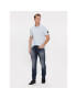 Calvin Klein Jeans Тениска с яка и копчета J30J323394 Син Regular Fit - Pepit.bg