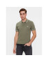 Calvin Klein Jeans Тениска с яка и копчета Tipping Slim Polo J30J315603 Зелен Regular Fit - Pepit.bg