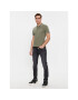 Calvin Klein Jeans Тениска с яка и копчета Tipping Slim Polo J30J315603 Зелен Regular Fit - Pepit.bg