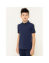 Calvin Klein Jeans Тениска с яка и копчета IB0IB00208 Тъмносин Regular Fit - Pepit.bg