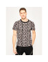 Calvin Klein Jeans Тишърт All-Over Logo Print J30J315010 Черен Regular Fit - Pepit.bg