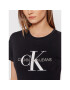 Calvin Klein Jeans Тишърт Core Monogram Logo J20J207878 Черен Regular Fit - Pepit.bg