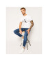 Calvin Klein Jeans Тишърт Core Monogram Logo J30J314314 Бял Regular Fit - Pepit.bg