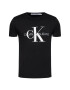 Calvin Klein Jeans Тишърт Core Monogram Logo J30J314314 Черен Slim Fit - Pepit.bg