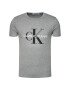 Calvin Klein Jeans Тишърт Core Monogram Logo J30J314314 Сив Regular Fit - Pepit.bg